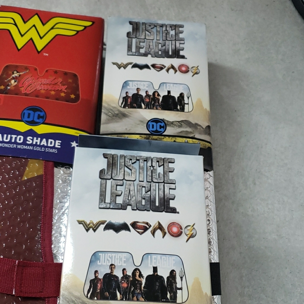 Justice League Auto sunshades